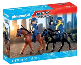 Zestaw z figurkami Action Heroes 71877 Policja konna Playmobil