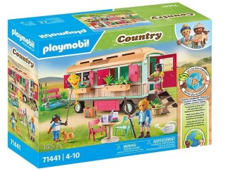 Zestaw z figurkami Country 71441 Przytulna kawiarenka w wagonie Playmobil