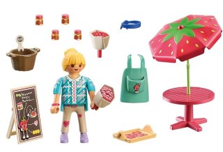Zestaw z figurkami Country 71445 Stragan z domowym dżemem Playmobil