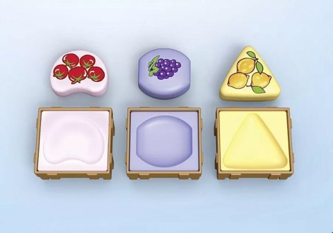 Zestaw z figurkami Junior 71691 Ekologiczny stragan z wózkiem widłowym Playmobil