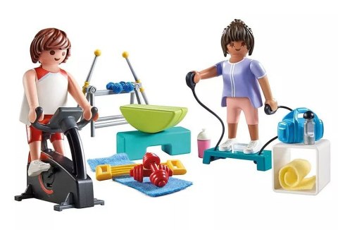 Zestaw z figurkami My Life 71806 Trening fitness Playmobil