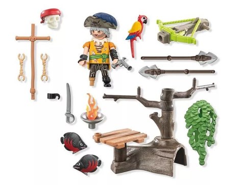 Zestaw z figurkami Pirates 71795 Pirat z balistą Playmobil