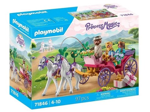 Zestaw z figurkami Princess Magic Przejażdżka z parą książęcą Playmobil