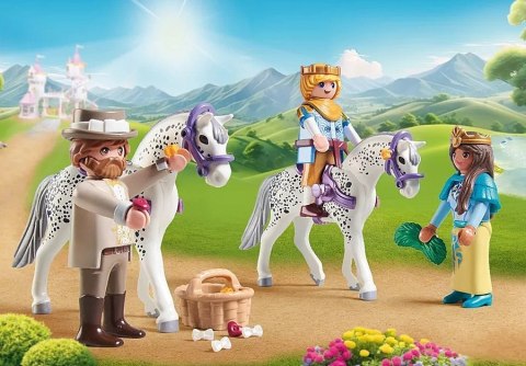 Zestaw z figurkami Princess Magic Przejażdżka z parą książęcą Playmobil