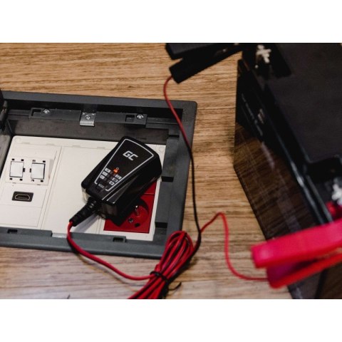 Ładowarka, prostownik do AGM 6V/12V 1A Green Cell