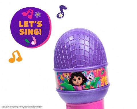 Mikrofon z efektami dźwiękowymi Dora Spin Master