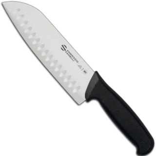 Nóż Santoku ze szlifem kulowym do siekania SUPRA dł. 180/320 mm Ambrogio Sanelli