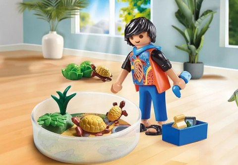 Zestaw z figurkami My Life 71748 Terrarium z żółwiami Playmobil