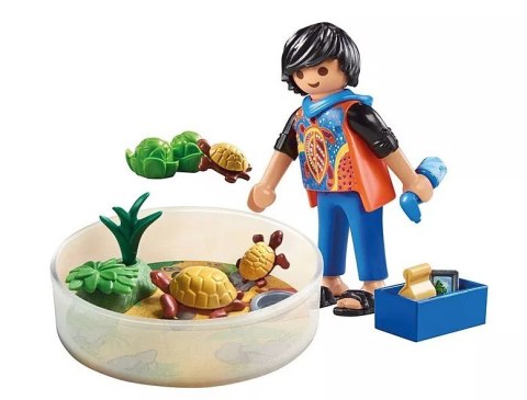 Zestaw z figurkami My Life 71748 Terrarium z żółwiami Playmobil