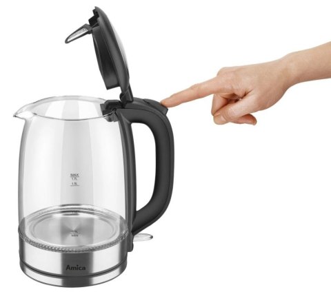Czajnik szklany 1.7l KD2050G Amica