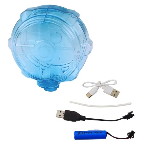 Elektryczny Pistolet Broń na Wodę Akumulator Światła Niebieski LEAN Toys