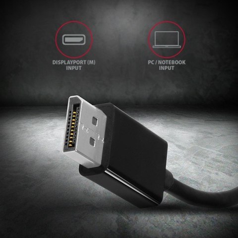 RVD-VGN Adapter DisplayPort -> VGA FullHD 1920x1200 AXAGON