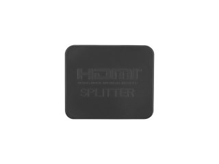Splitter video HDMI- 2x HDMI 4K + port USB-C czarny Lanberg