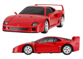 Auto Sportowe RC 1:24 Zdalnie Sterowane Ferrari F40 Czerwone Rastar
