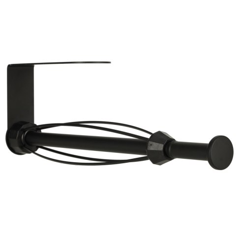 Wieszak uchwyt na ręcznik papierowy kuchenny obrotowy loft czarny Kik Sp. z o. o. Sp. k.