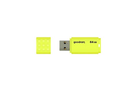 Pendrive UME2 64GB USB 2.0 Żółty GOODRAM