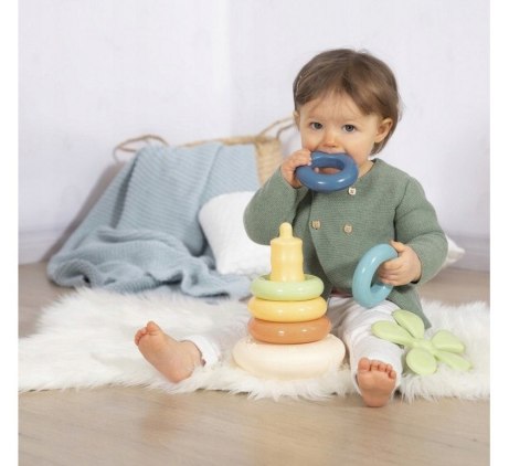 Piramida z krążków Little Green Smoby