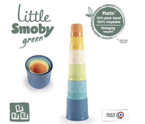 Piramidka Little Green Magiczna wieża Smoby