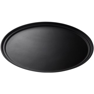 Taca kelnerska antypoślizgowa CAMBRO Camtread owalna - czarna CAMBRO