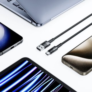 Kabel przewód USB-C - USB-C 66W 6A 2m - szary Tech-Protect