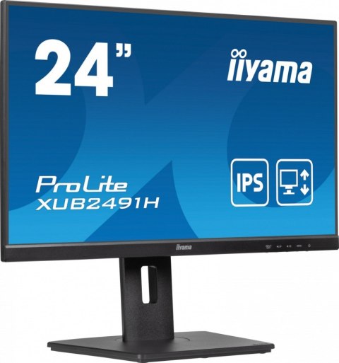 Monitor 24 cale XUB2491H-B1 IPS, HDMI, DP, HAS, Pivot IIYAMA