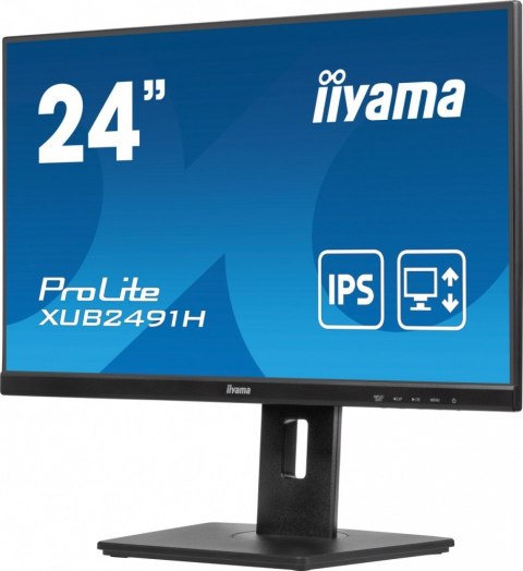 Monitor 24 cale XUB2491H-B1 IPS, HDMI, DP, HAS, Pivot IIYAMA