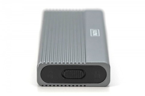 Obudowa USB 3.1 Typ C na dysk SSD M.2 NVMe 10 Gbps aluminiowa, beznarzędziowa Digitus