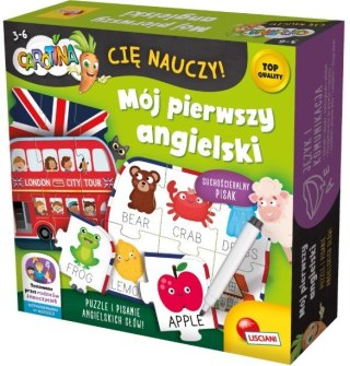 Gra edukacyjna Carotina Mój pierwszy angielski Lisciani