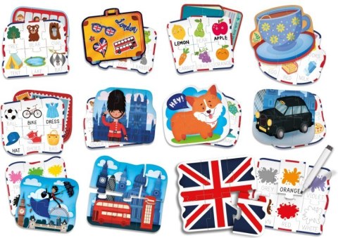 Gra edukacyjna Carotina Mój pierwszy angielski Lisciani