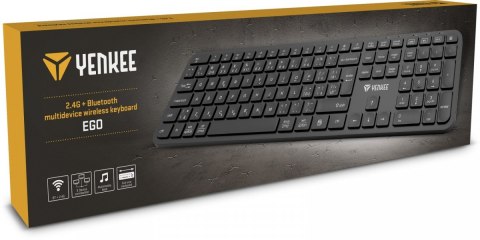 Klawiatura bezprzewodowa Ego Dual 2.4G + BT1 + BT2 YENKEE