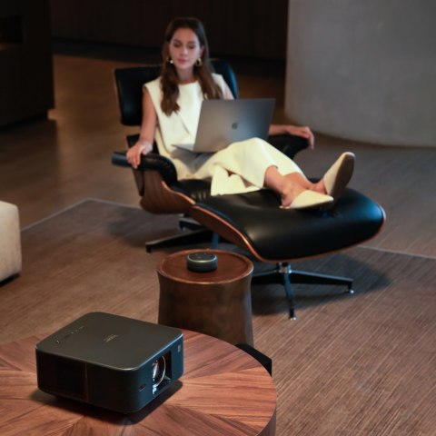 Projektor multimedialny FullHD 1080p LCD z głośnikami JBL WiFi BT K3 - czarny Yaber