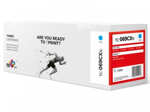 Toner do Canon MF752 CRG069H TC-069CXN Cyan 100% nowy TB Print