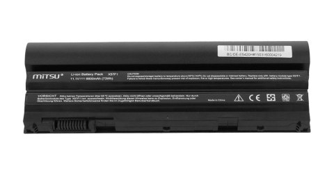 Bateria do Dell Latitude E6420 6600 mAh (73 Wh) 10.8 - 11.1 Volt Mitsu