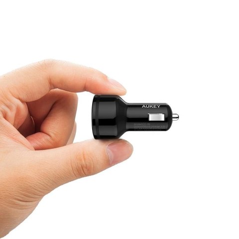 CC-T8 ultraszybka ładowarka samochodowa 2xUSB Quick Charge 3.0 6A 36W AUKEY