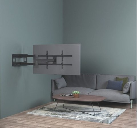 Uchwyt ścienny do TV 43-80 cali 50kg obrotowy uchylny Techly