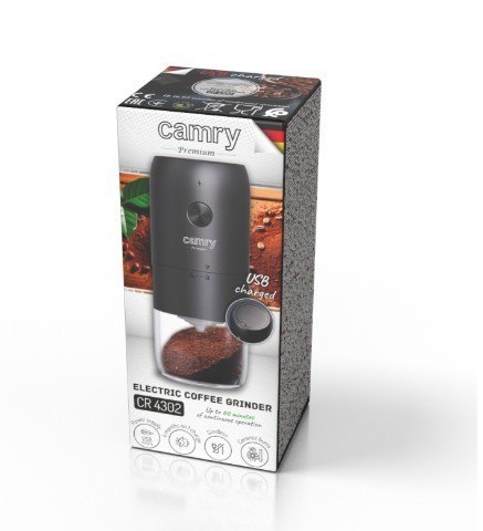 Młynek do kawy bezprzewodowy USB CR 4302 Camry