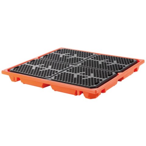 Podłoga wanna wychwytowa pod 4 beczki 215L MEVA