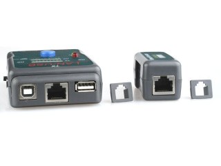 Tester diodowy kabli RJ4 5,RJ11,UTP,STP,USB AA/AB Gembird
