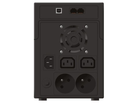 UPS POWER WALKER LINE-INTERACTIVE 2200VA 2X 230V PL + 2X IEC OUT,RJ11/RJ45 IN/OUT, USB PowerWalker