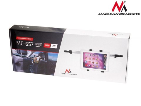 Uniwersalny samochodowy uchwyt do Tabletu 7-10.1'' MC-657 do montowania na zagłówek Maclean