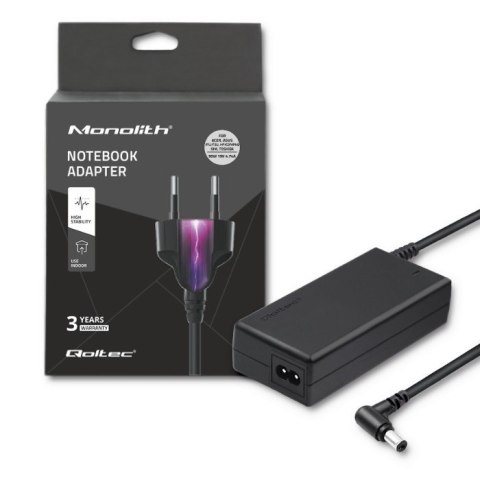 Zasilacz 90W | 19V | 4.74A | 5.5*2.5 Qoltec