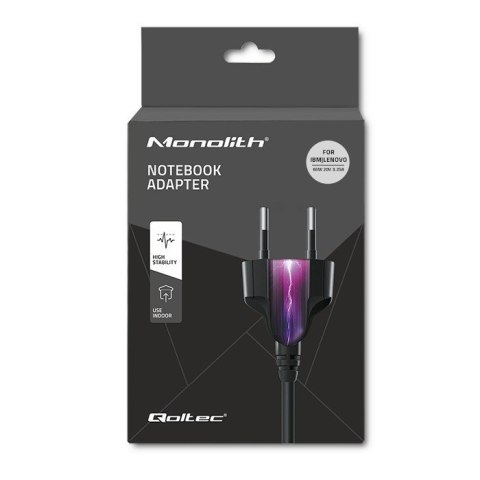 Zasilacz dedykowany do IBM 20V | 3.52A | 7.9*5.5+pin Qoltec