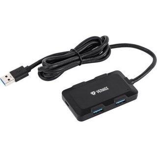 Hub ładujący z 4 portami USB YHB 4341BK, YENKEE