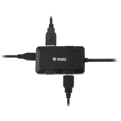 Hub ładujący z 4 portami USB YHB 4341BK, YENKEE