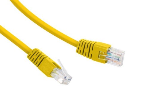 Patch cord Kat.6 UTP 0.25m żółty Gembird