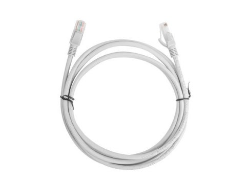 Patchcord kat.5e 2.0M UTP szary Lanberg