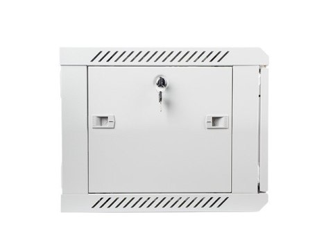 Szafa instalacyjna wisząca 19 cali 6U 600X450mm szara (drzwi szklane) Lanberg