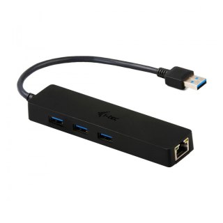 USB 3.0 Slim HUB 3 Port + Gigabit Ethernet 10/100/1000 I-tec