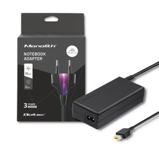 Zasilacz do Lenovo 45W | 20V | 2.25A | Slim Tip + pin Qoltec
