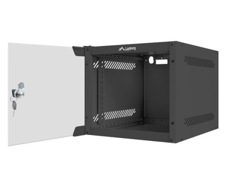 Szafa wisząca 10 cali 4U 280x310mm czarna Lanberg